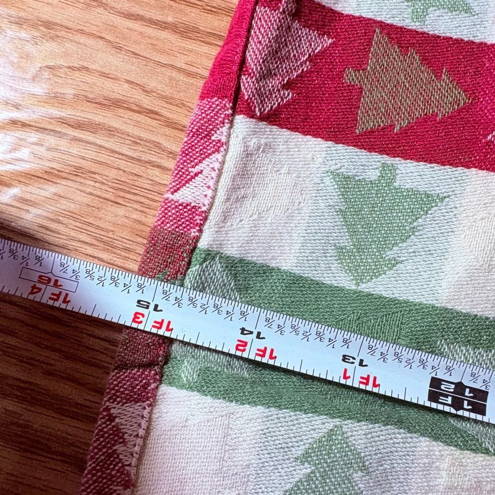 Cotton Park Cottage Cloth Napkins Christmas Tree Lot Of 8